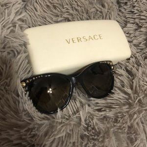 VERSACE STUDDED SUNGLASSES
